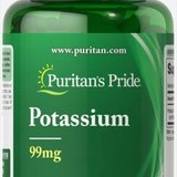 Puritan's Pride Potassium 99 mg - 100 Capsule